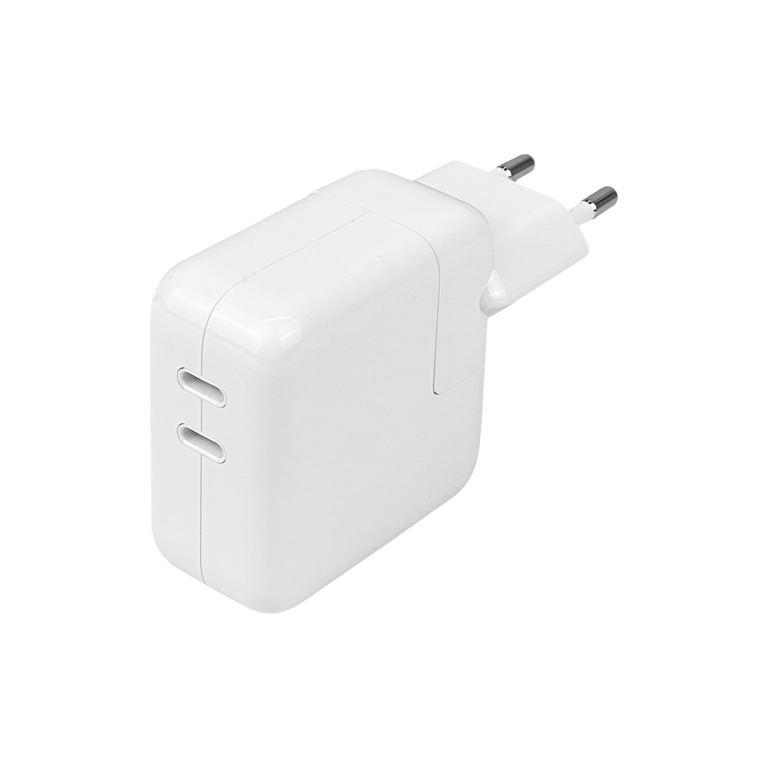 CARGA-35W. APPLE ORIGINAL 35W 2-USB-C MACBOOK IPAD IPHONE AIRPODS MNWP3CI/A A2676