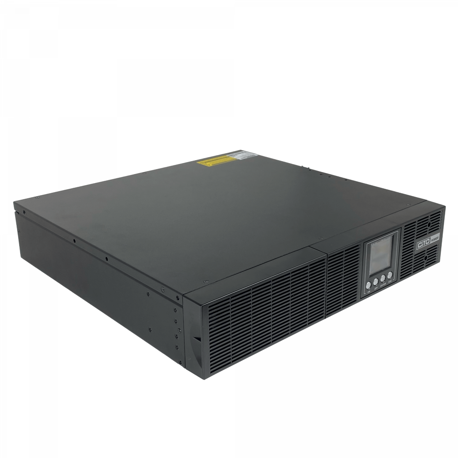 CITO 1KVA REQ 2-BATERIAS 2X9AH 24VDC 900W ONLINE 0MS UPS 2U RACK