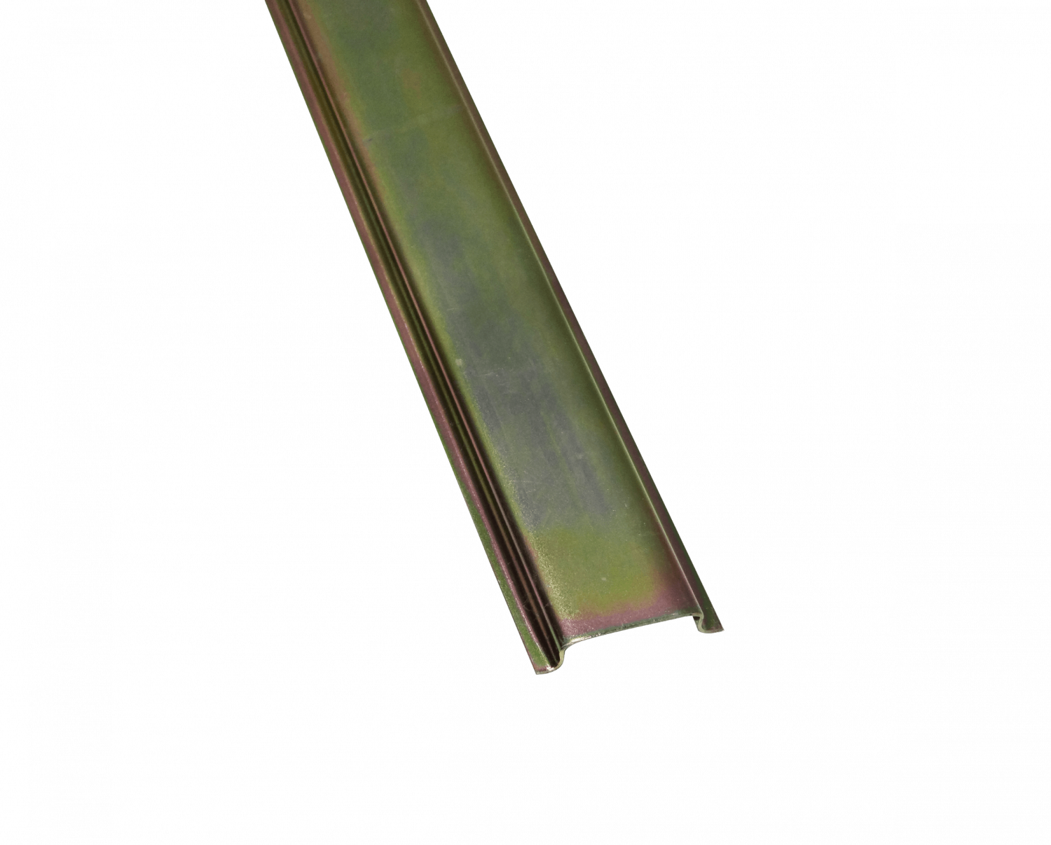 CARRIL 100CM 1MT RIEL DIN 35MM SIMETRICO ZINC PARA AUTOMATICO ETC