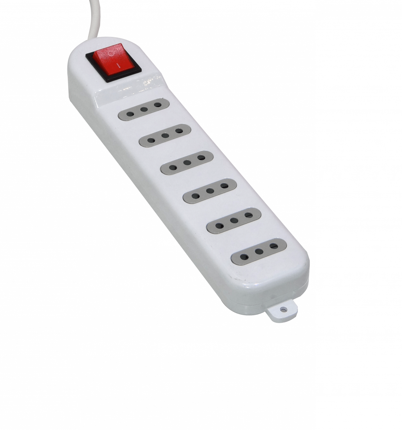 KALOP 5MT 6-IH ALARGADOR BLANCO 10A ZAPATILLA PILOTO-INTERRUPT KL50234