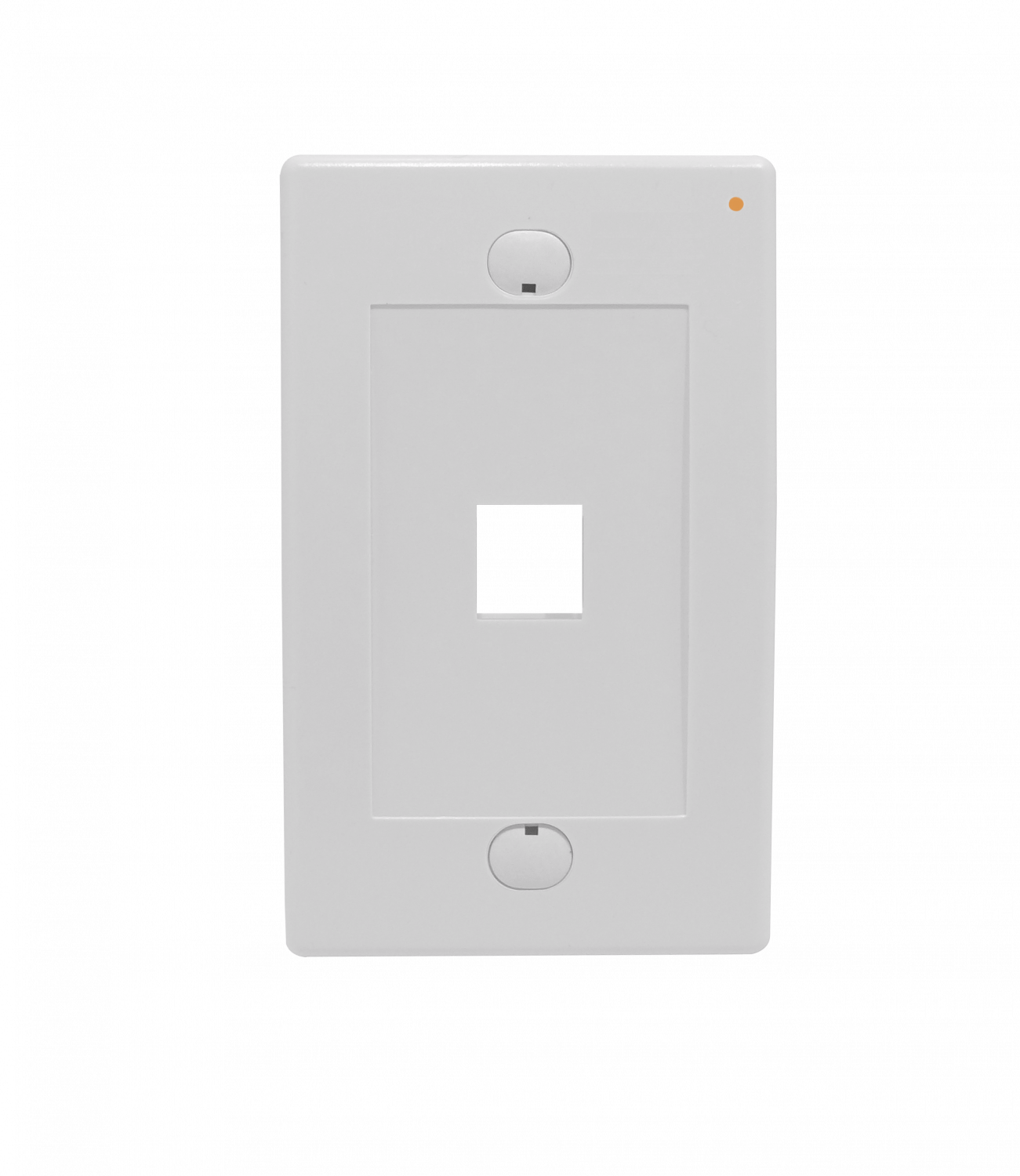 FP1WL LINKMADE BLANCO 1-KEYSTONE VERTICAL FACEPLATE 70X114MM