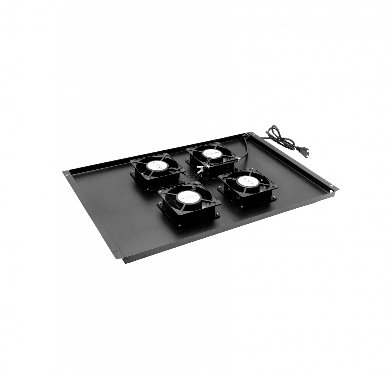 LINKMADE BANDEJA INC-4-VENTILADORES 220V NEGRO 646X410MM P/TECHO