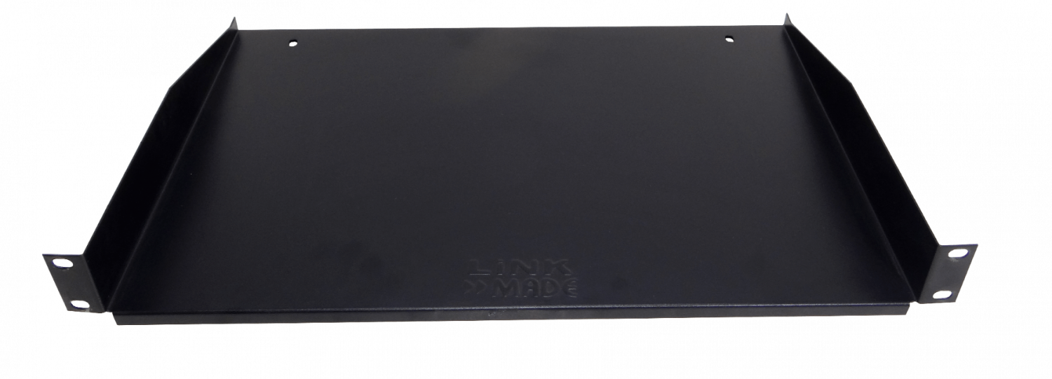 LINKMADE LISA 1U 30CM-FONDO BANDEJA NEGRA P/RACK REQ-TORNILLOS