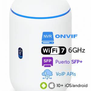 UDR7. UBIQUI NVR ROUTER WIFI7 4-2500(1-POE SFP+ 64GB-MSD UNIFI CLOUD GATEWAY