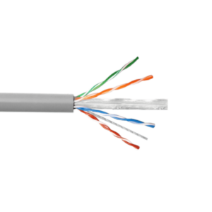CB6T-UGH TRIMERX AWG23 CM CAT6 GRIS CABLE UNIFILAR 305MT COBRE
